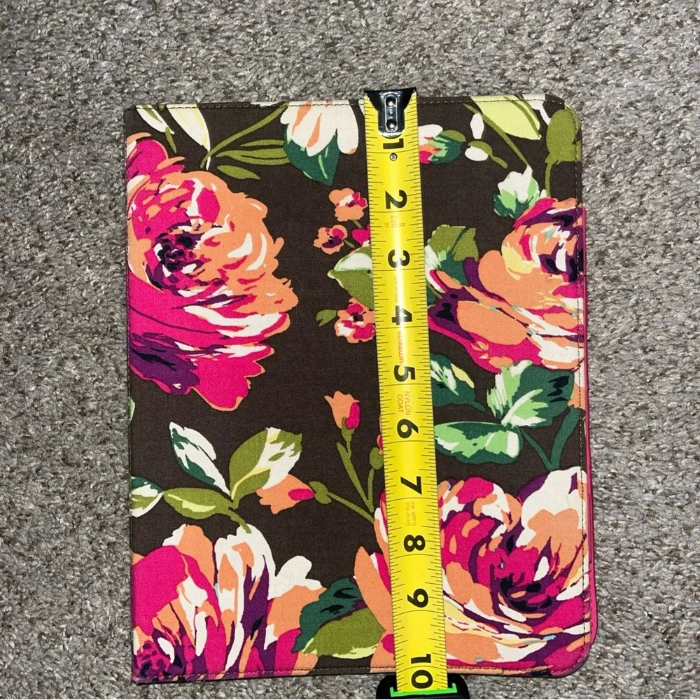 Vera Bradley English Rose Tablet Case Cover Folio for Apple iPad Gen 2 & Up